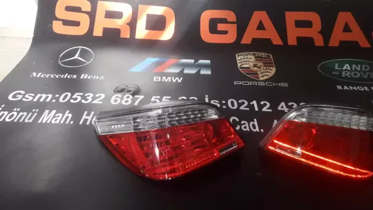BMW 5 Serisi E60 LCI Sağ Sol Stop 7361591-592
