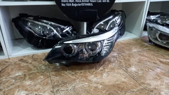 BMW 5 Serisi E60 LCI Zenon Sol Far