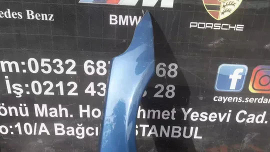 BMW 5 Serisi E60 Yan Sanayi Alımınyum Boyalı Çamurluk