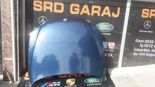 BMW 5 Serisi E60 Yan Sanayi Aliminyum Boyalı Kaput