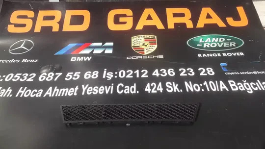 BMW 5 Serisi F10 2010-13 Tampon Orta Izgarası 7285950