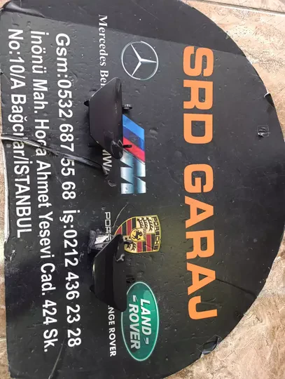 BMW 5 Serisi F10 2010-14 Sağ Sol Far Yıkama Kapağı 7246870 7246869