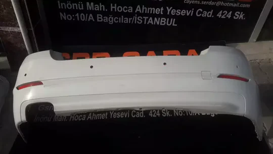 BMW 5 Serisi F10 2010 2013 Çıkma Arka Tampon