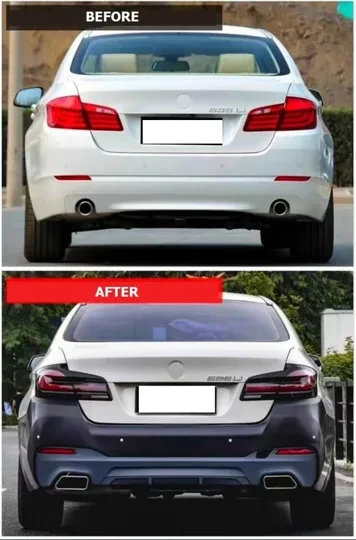 BMW 5 Serisi F10_DAN G30 Dönüşüm Arka Tampon Sıfır
