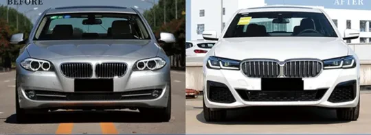 BMW 5 Serisi F10_DAN G30 Dönüşüm Ön Tampon Sıfır