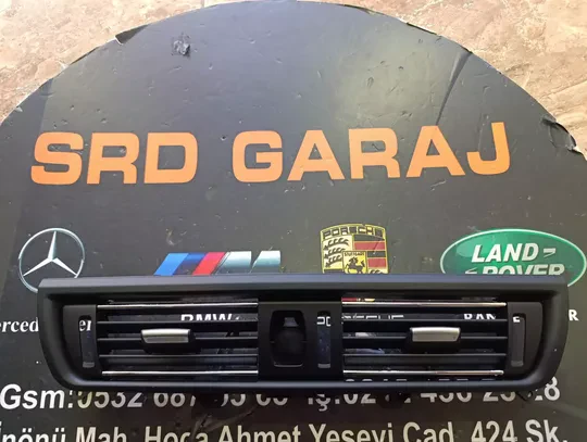 BMW 5 Serisi F10 Klima Kalorifer Izgarası 9209136 Kromlu