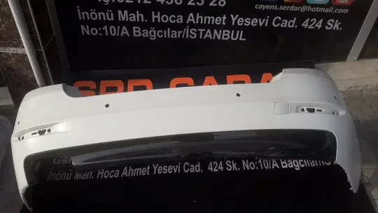 BMW 5 Serisi F10 LCI Çıkma Arka Tampon