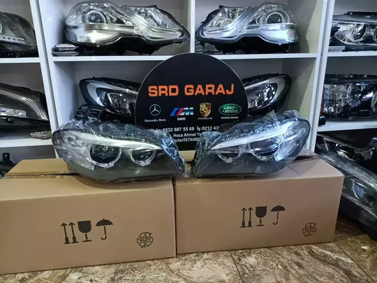 BMW 5 Serisi F10 LCI Sag Sol Far Sifir Logosuz