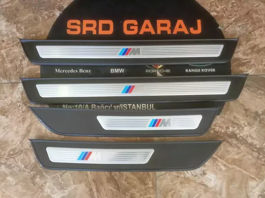 BMW 5 Serisi F10 M5 M-Tech Kapı Eşik Çıtası Seti