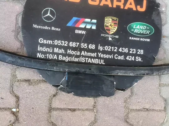 BMW 5 Serisi F10 Ön Tampon Demiri 7203078