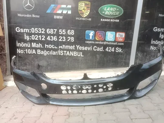 BMW 5 Serisi G30 2017-20 Ön Tampon M-Tech Çıkma Orj 8064928 Gri