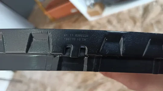 BMW 5 Serisi G30 M Ön Tampon Orta Izgara