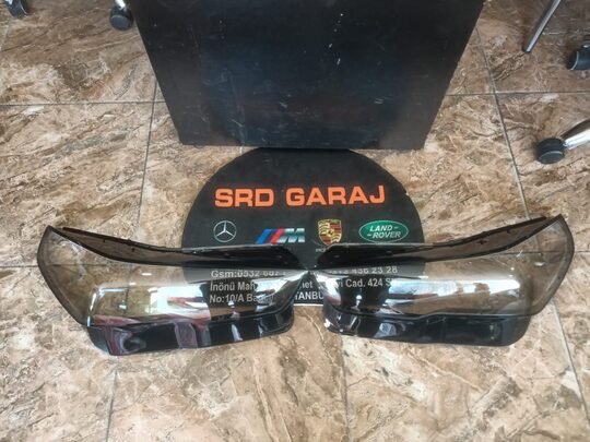 BMW 5 Serisi G60 Sağ Sol Far Camı