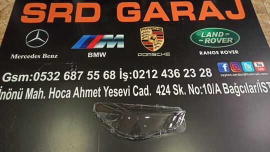 BMW 5 Serisi GT F07 Sağ Far Camı