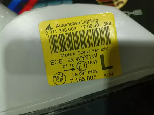 BMW 6 Serisi E63 E64 Sol Sinyal 7165805