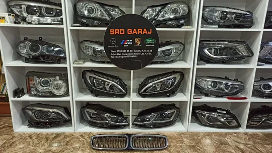 BMW 7 Serisi E65 E66 Ön Panjur 51137037727