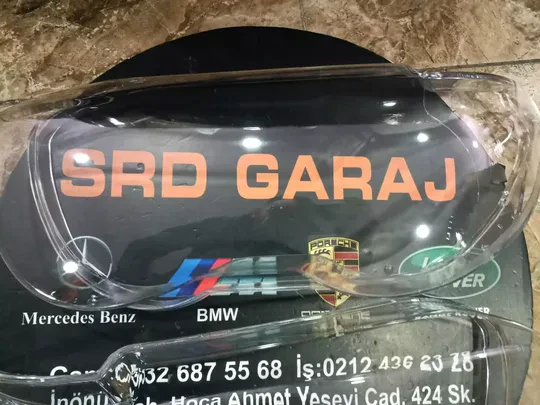 BMW 7 Serisi E65 Far Camı 2002-2005 Eski Tip