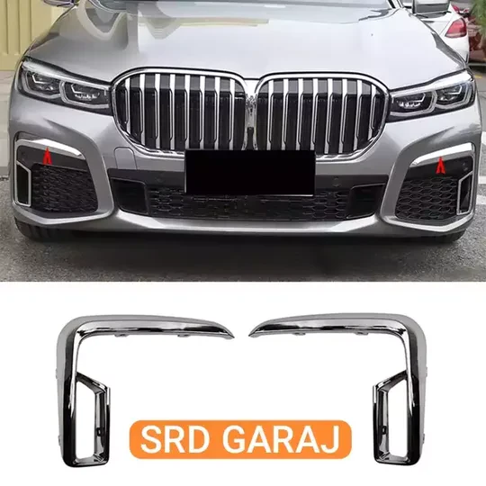 BMW 7 Serisi F01 F02 G11 Dönüşüm Ön Tampon Kromu