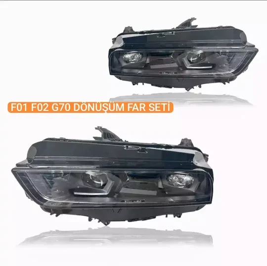 BMW 7 Serisi F01 F02 G70 Dönüşüm Far