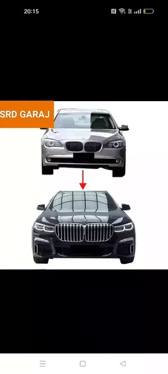 BMW 7 Serisi F02 F01 G11 G12 Yukseltme Lazer Far Li