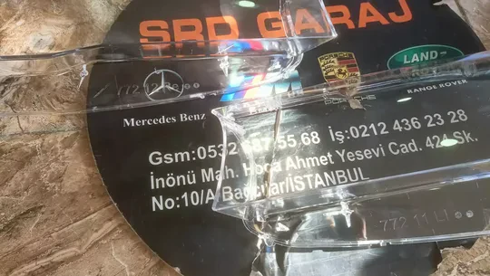 BMW 7 Serisi G11 G12 2015- Sağ Sol Far Camı