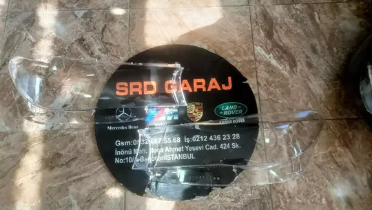 BMW 7 Serisi G11 G12 2015- Sağ Sol Far Camı
