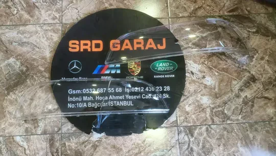 BMW E39 2000-2003 Halojen Sağ Sol Far Camı