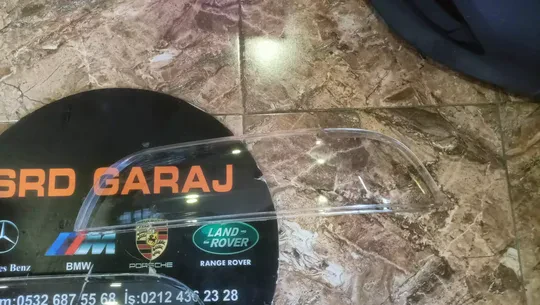 BMW E39 2000-2003 Halojen Sağ Sol Far Camı