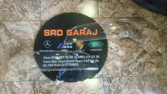 BMW E39 2000-2003 Halojen Sağ Sol Far Camı