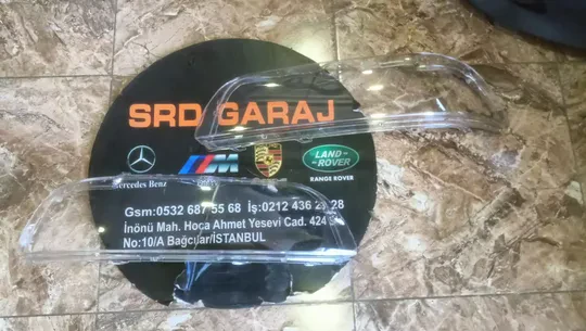 BMW E39 2000-2003 Zenon Sağ Sol Far Camı