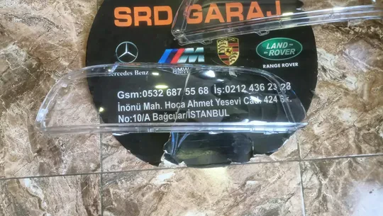 BMW E39 2000-2003 Zenon Sağ Sol Far Camı