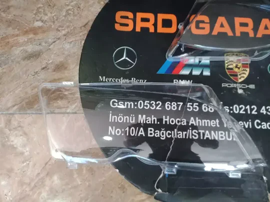 BMW E46 2002-2005 Sağ Sol Far Camı