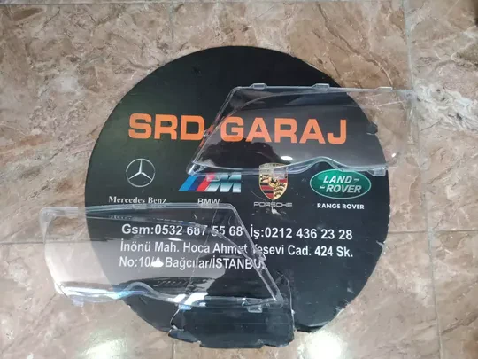 BMW E46 2002-2005 Sağ Sol Far Camı
