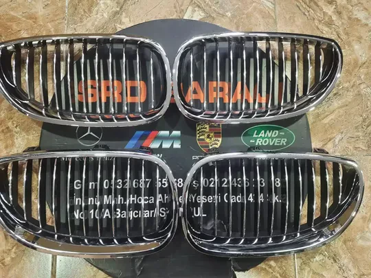 BMW E60 LCI Krom Ön Panjur Set 7065701