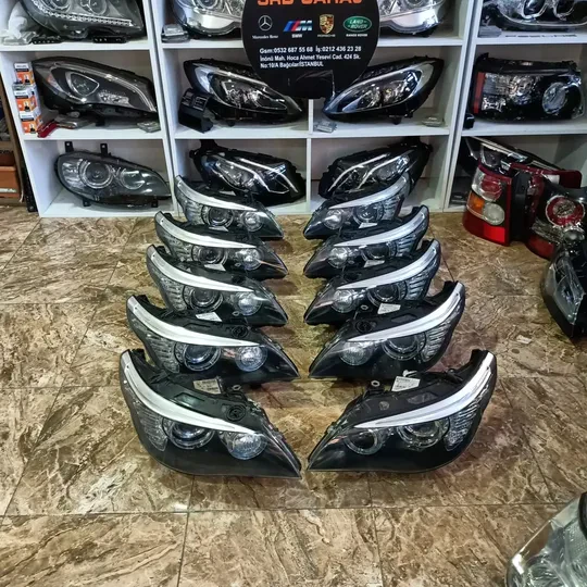 BMW E60 LCI Sağ Sol Zenon Far