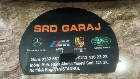 BMW E60 M-Tech Sol Far Yıkama Kapağı 7896599