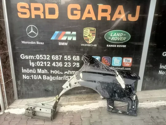 BMW E90 Arka Sol Çamurluk Çıkma