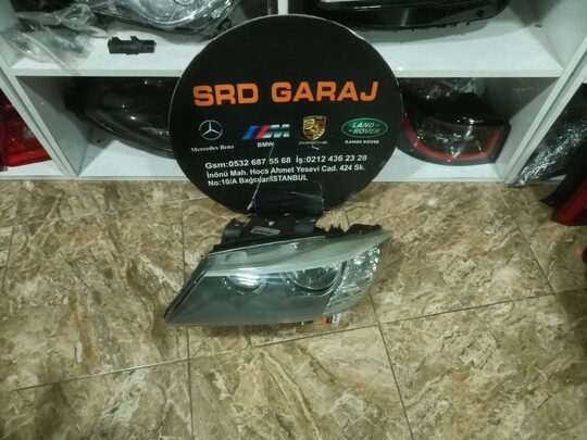 BMW E90 LCI Halojen Sol Far Çıkma Orjinal