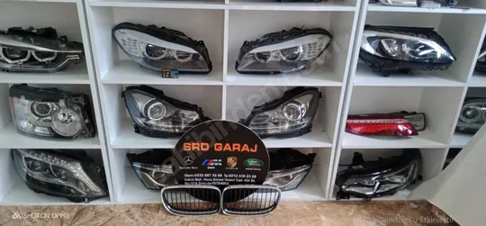 BMW E90 Sağ Sol Ön Panjur Orjinal 51137201968 51137201967
