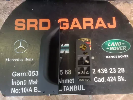 BMW E90 Sol Kapı Tutamağı Cam Düğmesi Çerçevesi