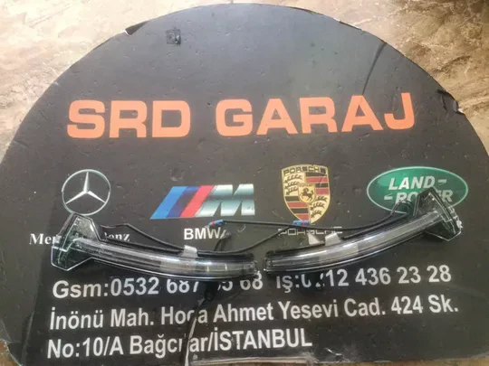 BMW F01 F07 F10 Sağ Sol Ayna Sinyali Beyaz 7308535 7308536