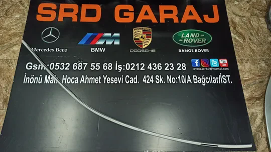 BMW F10 5.16 5.18 5.20 Sağ Tavan Çıtası