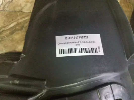 BMW F10 5 Serisi Ön Çamurluk Davlumbazı