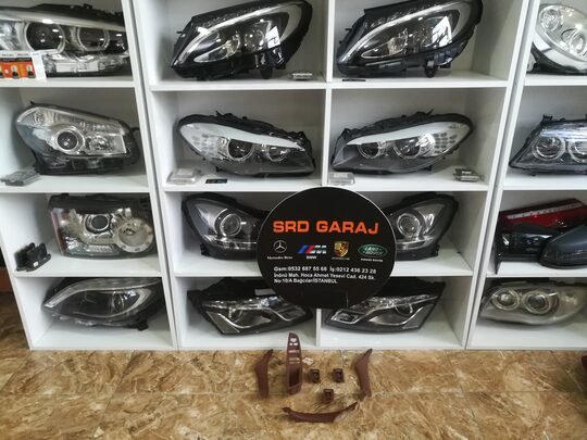 BMW F10 Kapı Içı Kolçak Takım Cam Açma Çerçervesi (Kahve)