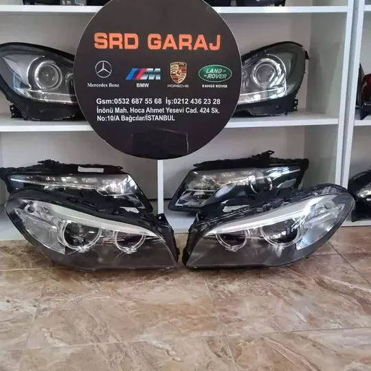 BMW F10 LCI Sağ Sol LED Zenon Far 5.20 5.25 5.30 5.40