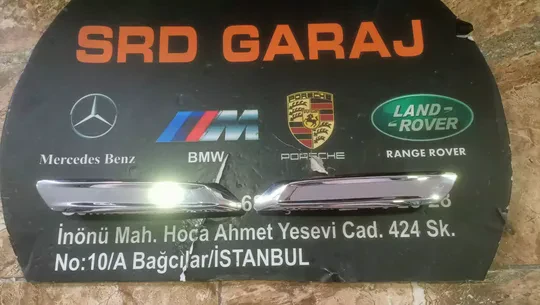 BMW F10 Sağ Sol Çamurluk Nikelajı Pma_sız 7336646 7336645