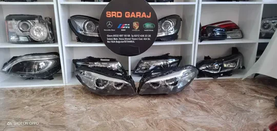 BMW F10 Sağ Sol LED Zenon Far 5.20 5.25 5.30 5.40