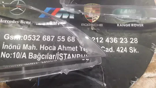 BMW F12 2011 2015 Sağ Sol Far Camı