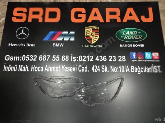 BMW F20 1.16 1.18 1.20 Xenon Far Camı + Montaj