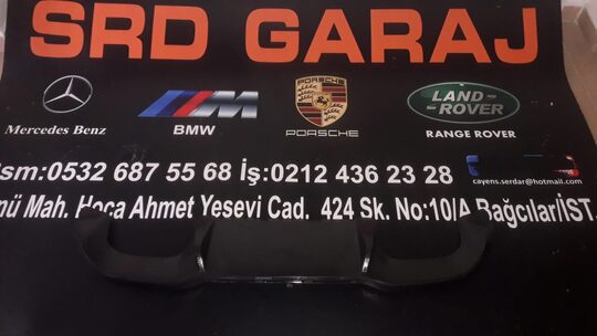 BMW F22 M2 Arka Tampon Dıfüzörü